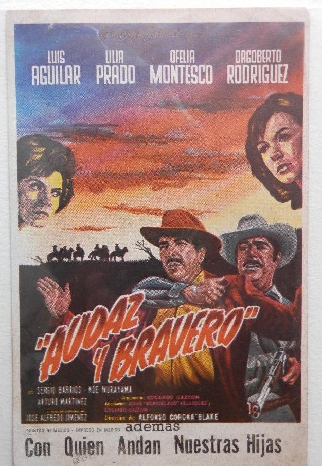 Audaz y bravero poster